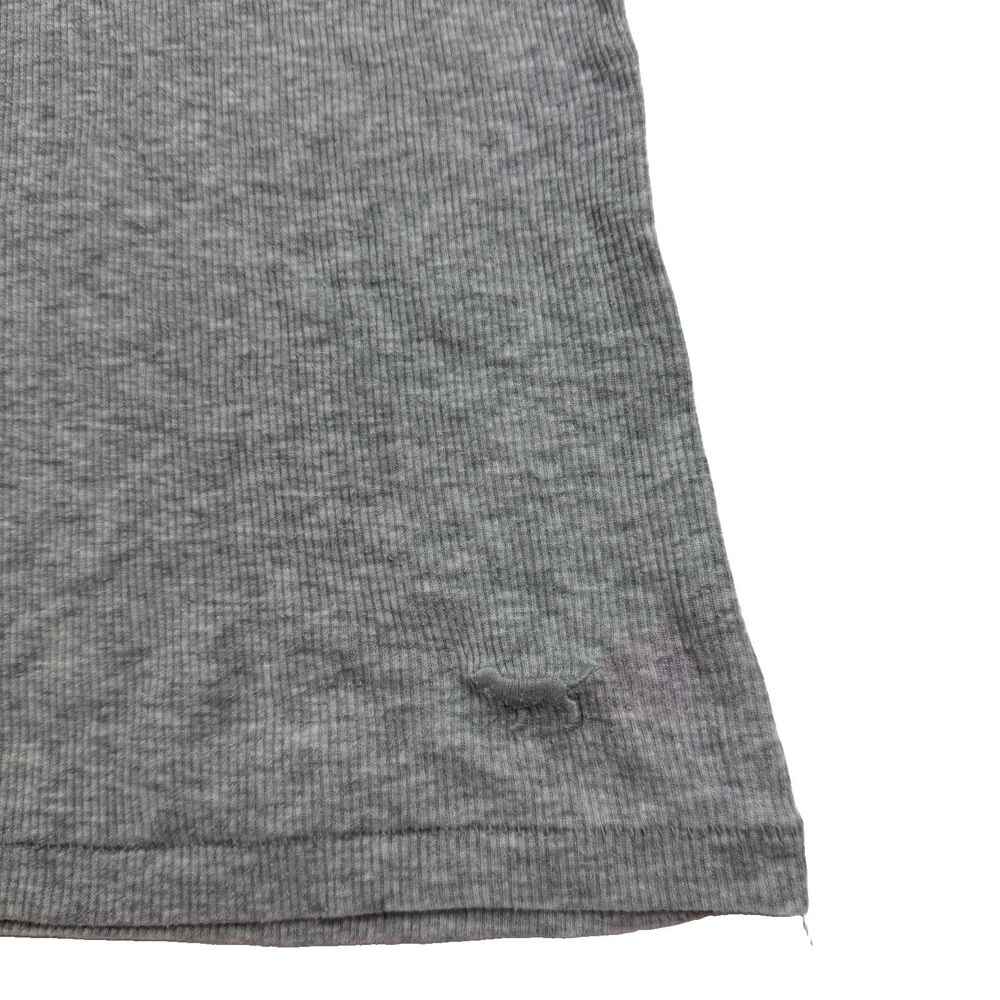 Y2K Victoria's Secret PINK Grey Tank Top XS 2009 Workout Tank Embroidered Logo - Picture 4 of 7